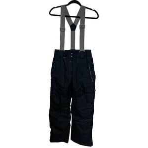Firefly Women's Cindy Black Aquabase Elite Suspender Bib/Pants Size Medium